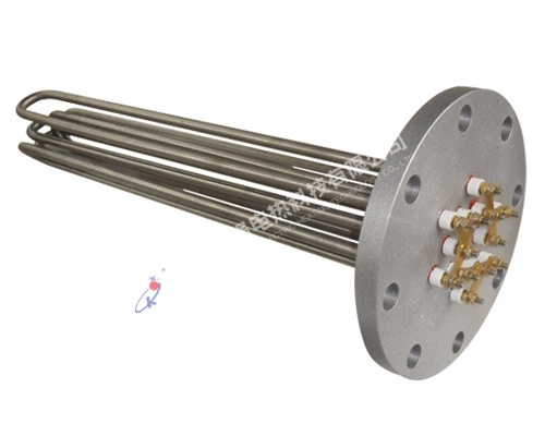 法兰电加热管